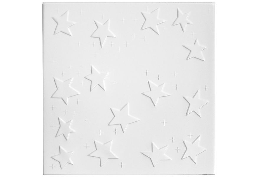 Hexim Wanddekoobjekt NR.66 (Deckenplatten 50x50cm Styroporplatten weiß XPS günstig online kaufen