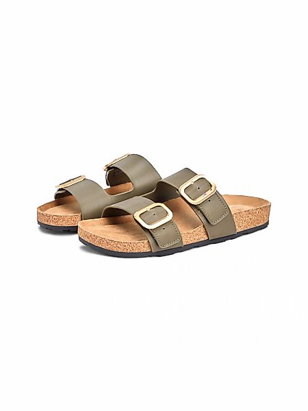 Tommy Hilfiger Pantolette "TH CLASSIC CORK SANDAL LEATHER" Sommerschuh, Sch günstig online kaufen