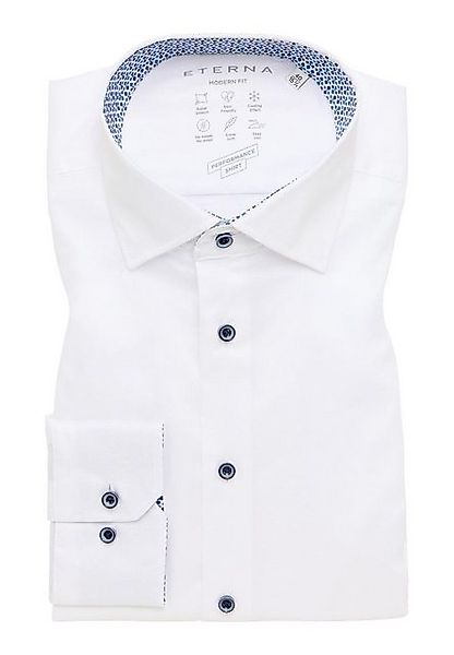 Eterna Blusenshirt Hemd 4084 X14K, weiss günstig online kaufen