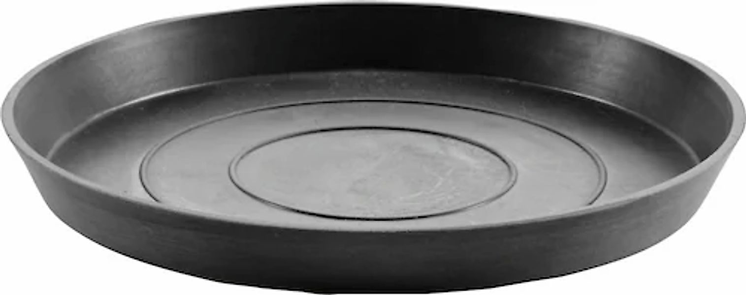 ECOPOTS Blumentopfuntersetzer »ROUND SAUCER Dark Grey« BxTxH: 36,5x36,5x3,5 günstig online kaufen