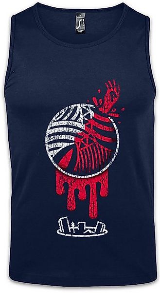 Urban Backwoods Tanktop Leliel Ärmelloses T-Shirt Neon Gendo Gehirn Genesis günstig online kaufen