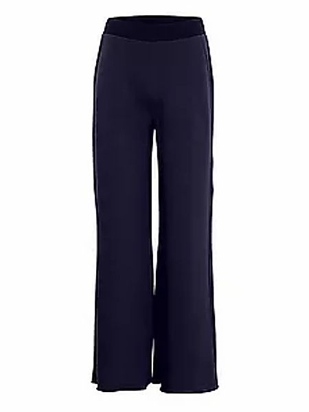 Knöchellange Wide Fit-Hose Margittes blau günstig online kaufen