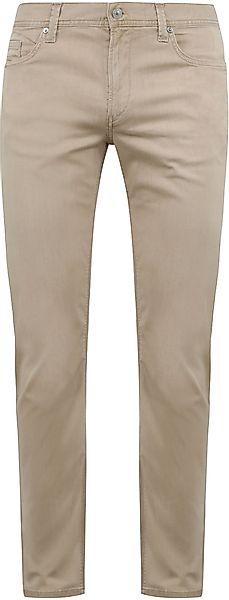 Alberto Röhrenhose Denim Braun Beige - Größe W 34 - L 30 günstig online kaufen