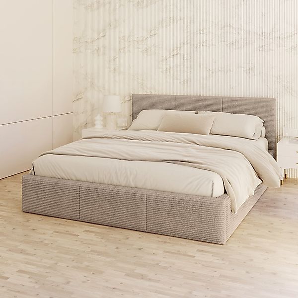 FDM Polsterbett AMBER modern mit Bettkasten günstig online kaufen