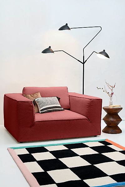 TOM TAILOR HOME Loveseat "BIG CUBE STYLE", mit bequemen Stegkissen, extra g günstig online kaufen