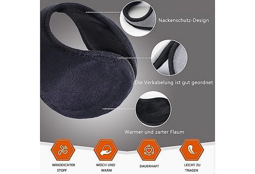Bextsrack Ohrenwärmer Ohrwärmer für Männer & Frauen Klassische Fleece Unise günstig online kaufen
