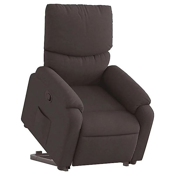 vidaXL Relaxsessel mit Aufstehhilfe Dunkelbraun Stoff 3204829 günstig online kaufen