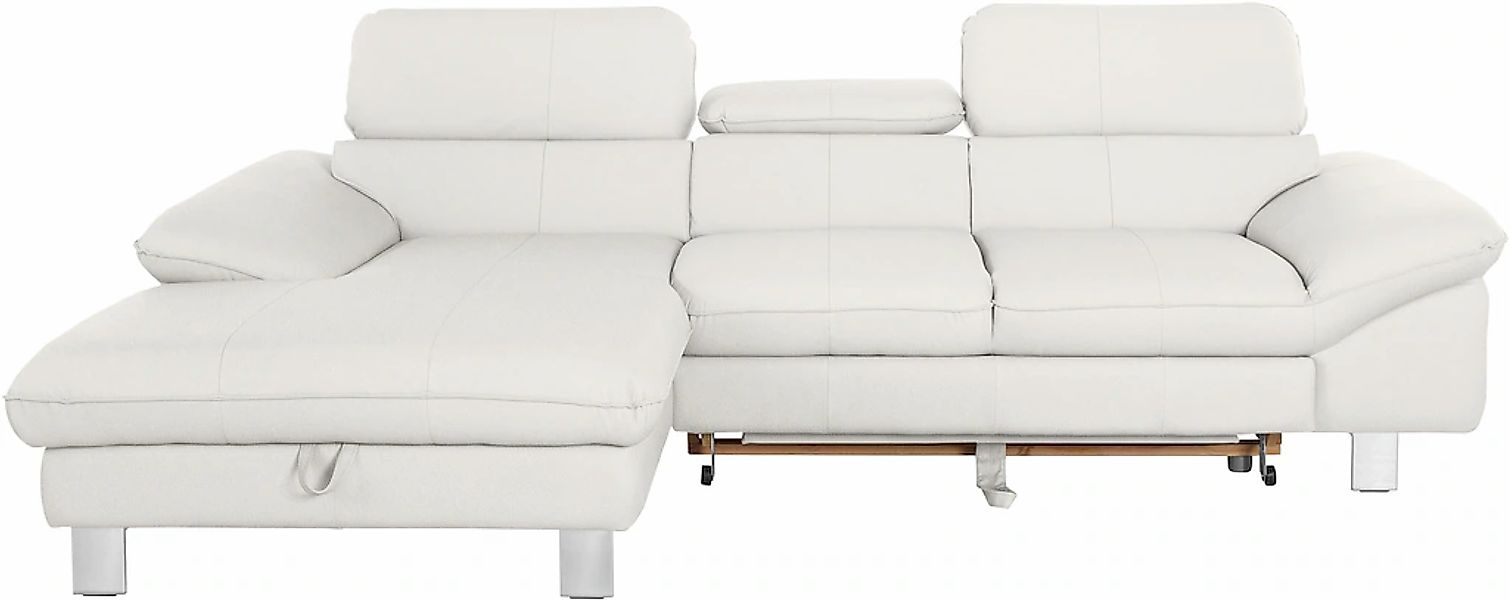 COTTA Ecksofa "Driver L-Form" mit Kopfteilverstellung, wahlweise mit Bettfu günstig online kaufen