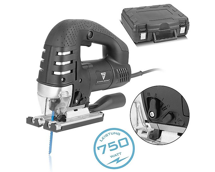 STAHLWERK Stichsäge Stichsäge JSB-750 ST mit 700 W, 600 - 2.800 U/min, Pack günstig online kaufen