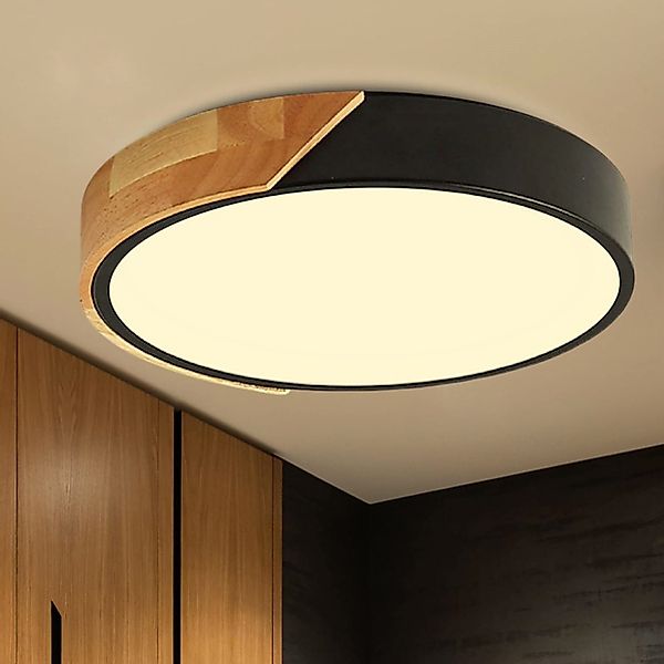 LETGOSPT Deckenleuchte Modern 24W LED Deckenleuchte, günstig online kaufen