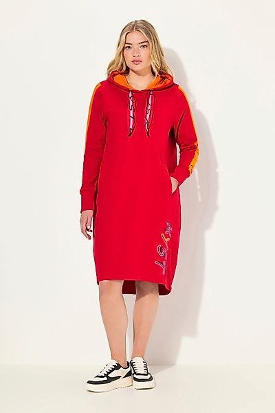 Laurasøn Jerseykleid Sweatkleid Kapuze Langarm Made günstig online kaufen