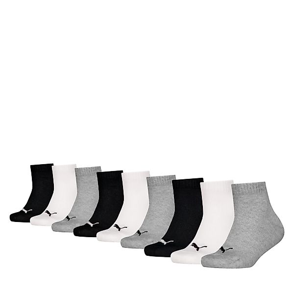 PUMA Kurzsocken "PUMA KIDS PLAIN QUARTER 9P ECOM" 9er-Pack, mit rutschfeste günstig online kaufen