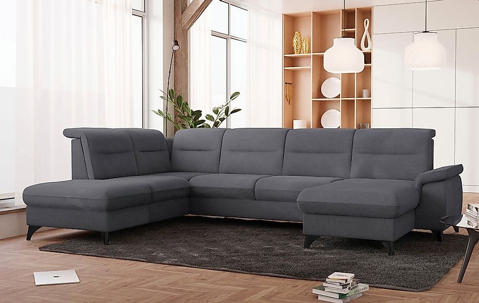 sit&more Wohnlandschaft "Astoria U-Form" wahlweise mit motorischer Relaxfun günstig online kaufen