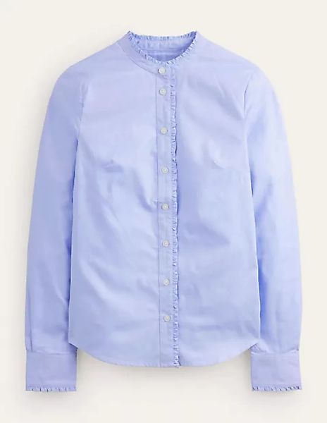 Phoebe Hemd aus Baumwolle Damen Boden, Blau Oxford günstig online kaufen