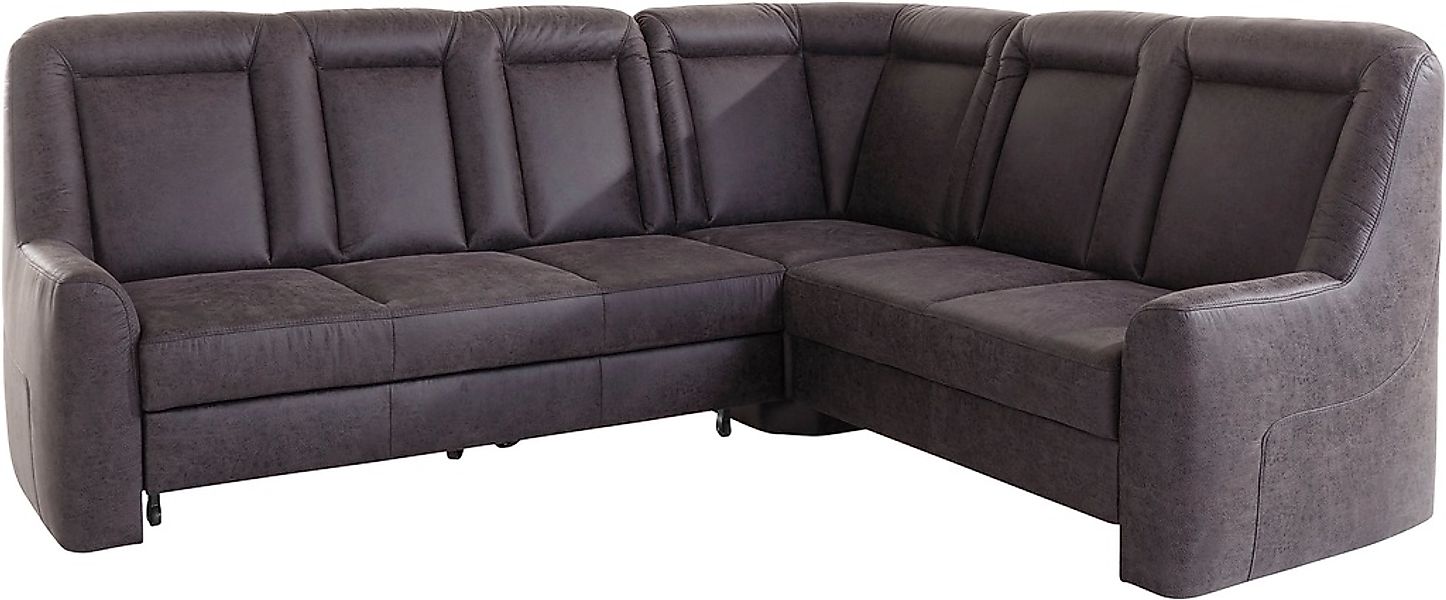 sit&more Ecksofa »Melissa L-Form«, klassisches Polsterprogramm, wahlweise B günstig online kaufen