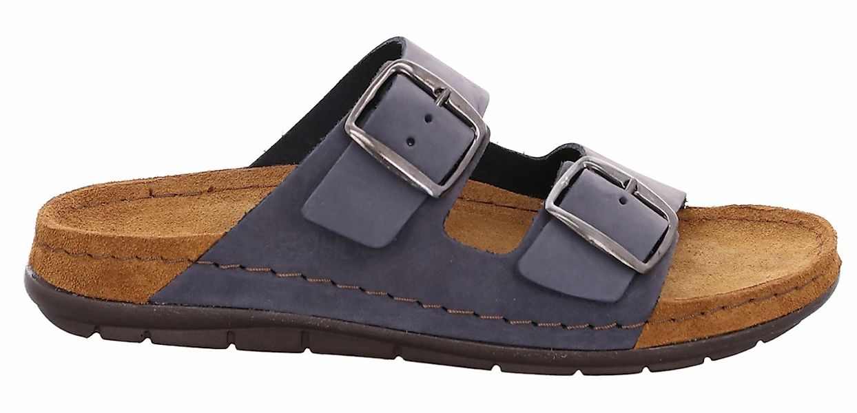Rohde Pantolette "Rodigo-D" Sommerschuh, Schlappen, Hausschuh mit Schnallen günstig online kaufen