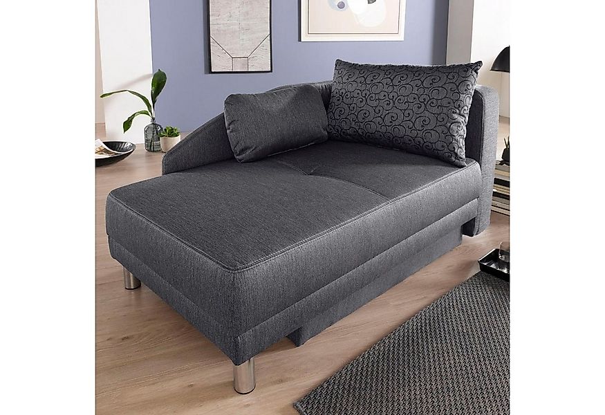 Jockenhöfer Gruppe Recamiere "Roy", Chaiselongue mit Bettfunktion und Bettk günstig online kaufen