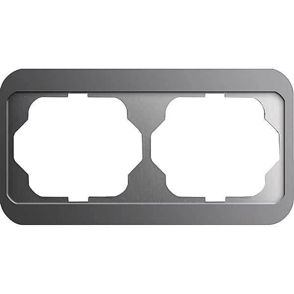 Busch-Jaeger Rahmen 2-fach platin, waager.alpha 1722-20 - 2CKA001754A1629 günstig online kaufen