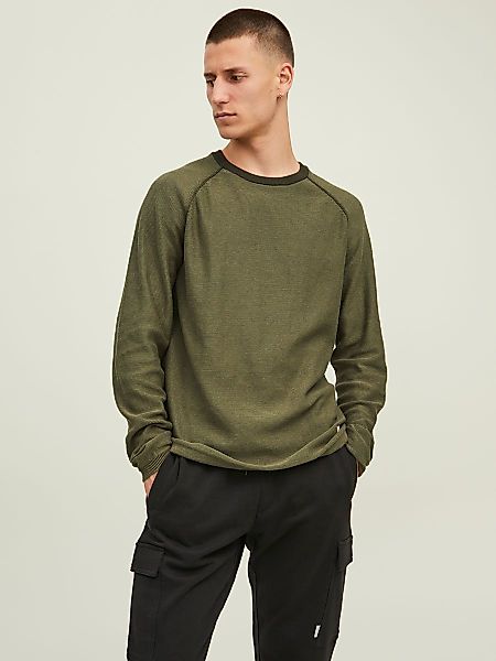 Jack & Jones Strickpullover Dünner Langarm Strickpullover Basic Sweater Mel günstig online kaufen