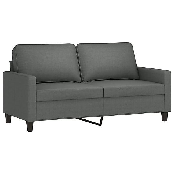 vidaXL 2-Sitzer-Sofa Dunkelgrau 140 cm Stoff 359164 günstig online kaufen