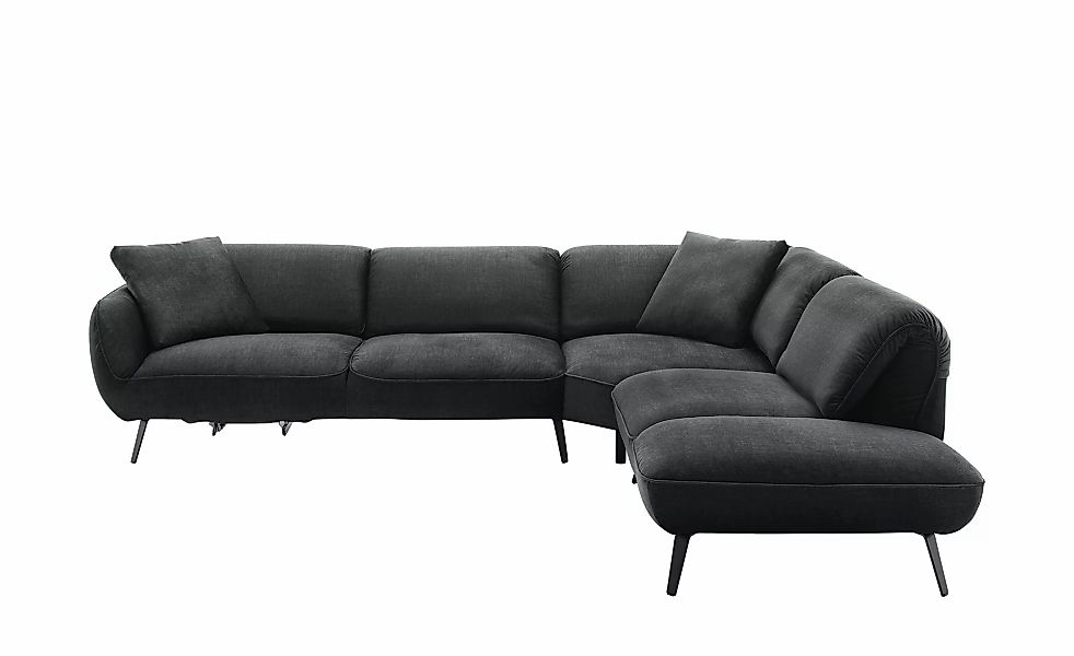 pop Ecksofa  Ventus ¦ schwarz ¦ Maße (cm): B: 304 T: 246.0 Polstermöbel > S günstig online kaufen