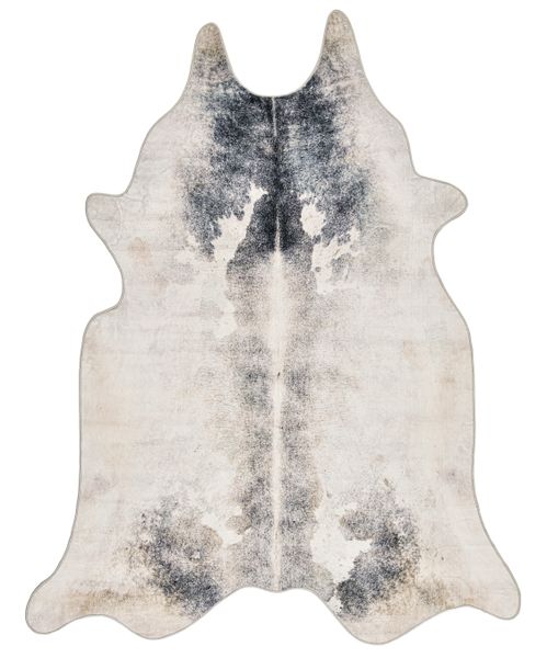 Gino Falcone Fellteppich "Emilia" fellförmig 3 mm Höhe Kunstfell, bedruckt, günstig online kaufen