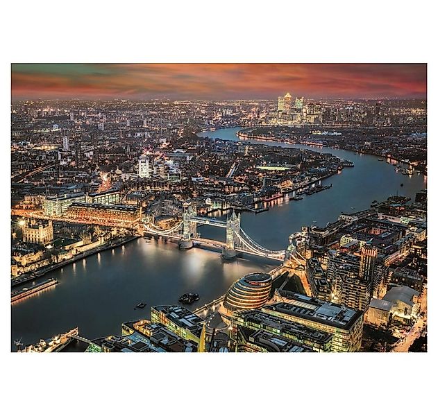 Clementoni® Puzzle 2000 Teile Puzzle - Luftaufnahme von London, Puzzleteile günstig online kaufen