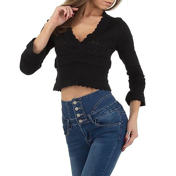 Ital-Design Strickpullover Damen Elegant (67280464) Lagenlook günstig online kaufen