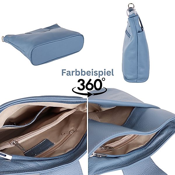 MIRROSI Umhängetasche Damen, Crossbody Bag, Echtleder günstig online kaufen