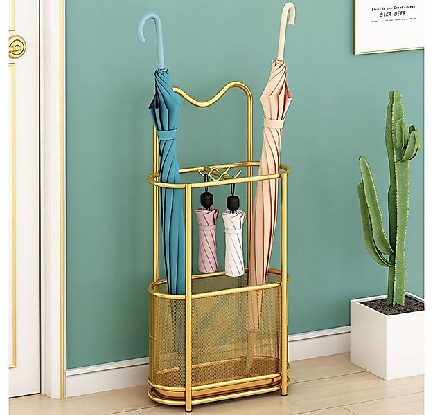 NUODWELL Schirmständer Schirmständer für Zuhause, Metall Regenschirmständer günstig online kaufen