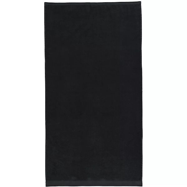 Rhomtuft - Handtücher Baronesse - Farbe: schwarz - 15 - Duschtuch 70x130 cm günstig online kaufen