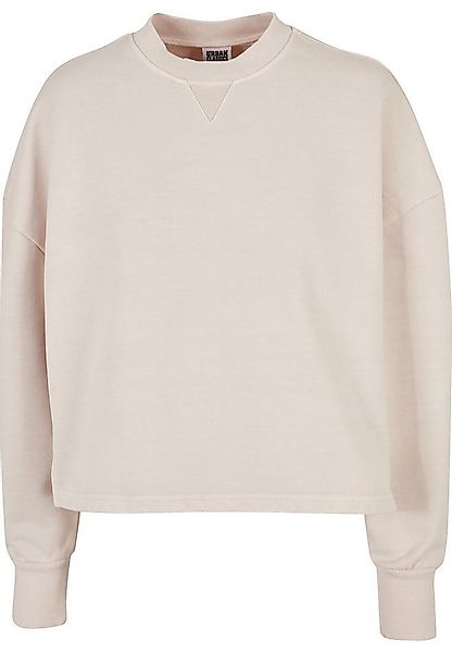 URBAN CLASSICS Sweater Urban Classics Damen Ladies Heavy Terry Garment Dye günstig online kaufen