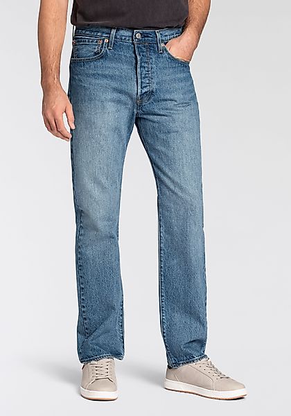 Levis Straight-Jeans "501 LEVIS ORIGINAL" mit Markenlabel günstig online kaufen