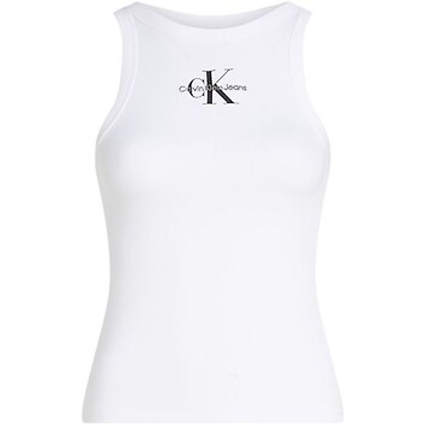 Calvin Klein Jeans  Tank Top MONOLOGO RIB TANK J20J225301 günstig online kaufen