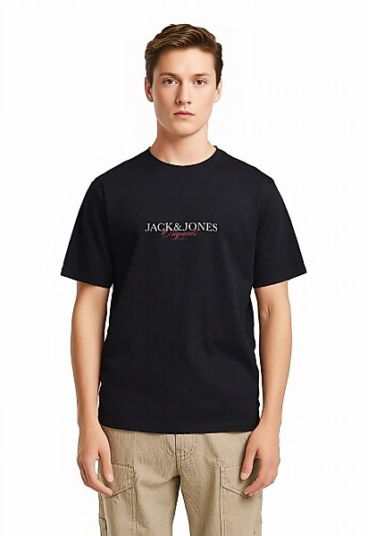 Jack & Jones T-Shirt "JORBILLYBURG TEE SS CREW NECK FST" günstig online kaufen
