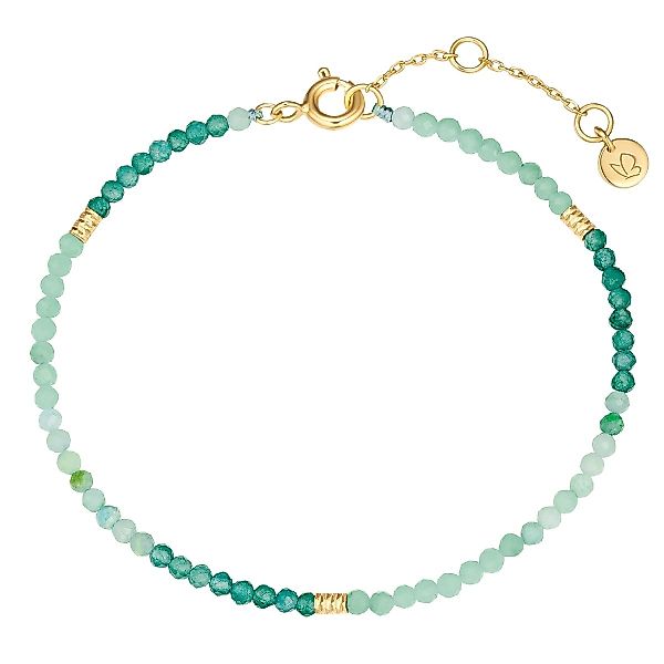 Glanzstücke München Armband gelbgold, mit Amazonit günstig online kaufen