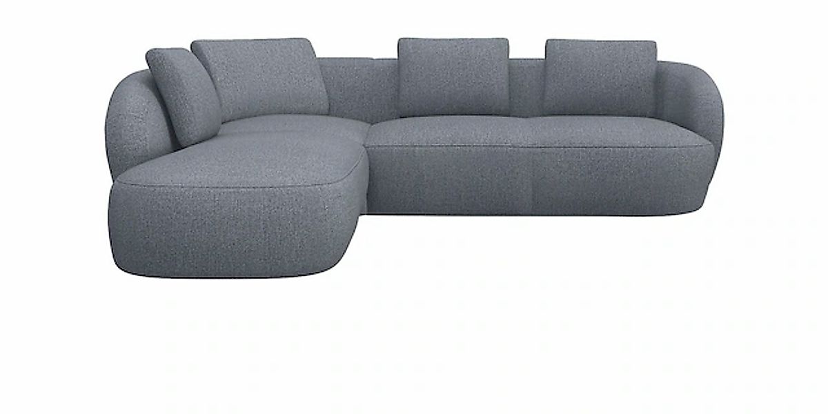 FLEXLUX "Torino, rund, L-Form, Sofa-Ecke mit Ottomane" Modernes, organische günstig online kaufen
