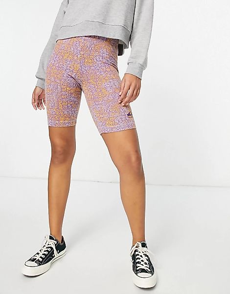 Quiksilver – Legging-Shorts in Rosa-Bunt günstig online kaufen