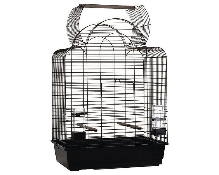 Beeztees Vogelkäfig Vogelkäfig Big Sonia Open schwarz günstig online kaufen