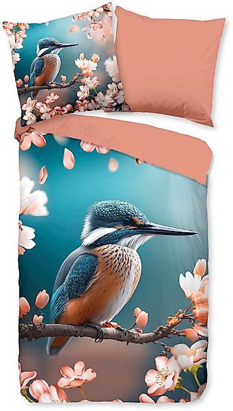 good morning Wendebettwäsche "Monti" 3 Stk. tlg. 100% Baumwolle, Renforcé, günstig online kaufen