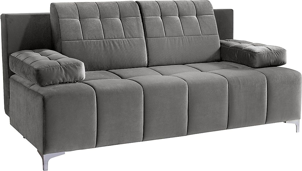 exxpo - sofa fashion 3-Sitzer "Schlafsofa mit Bettfunktion, Bettkasten, mit günstig online kaufen