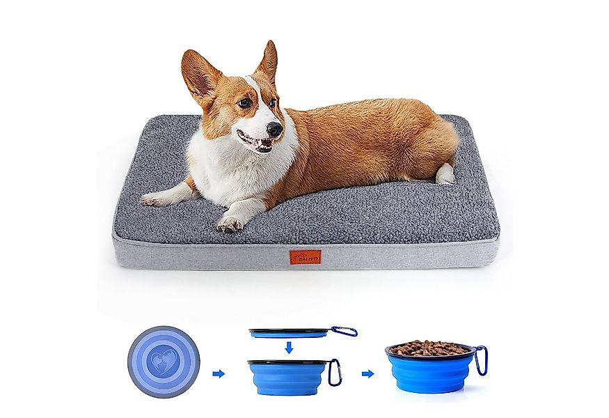 CALIYO Tierkissen Orthopädisches Hundebett Grosse Hunde - Hundekissen flaus günstig online kaufen