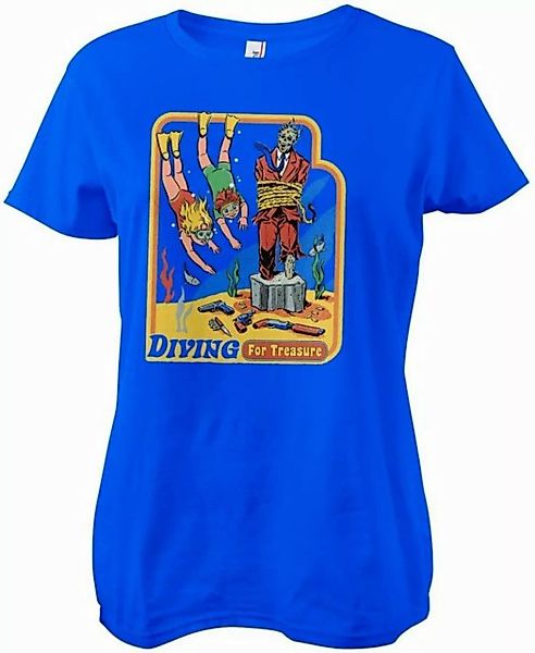 Steven Rhodes T-Shirt Diving For Treasure Girly Tee günstig online kaufen