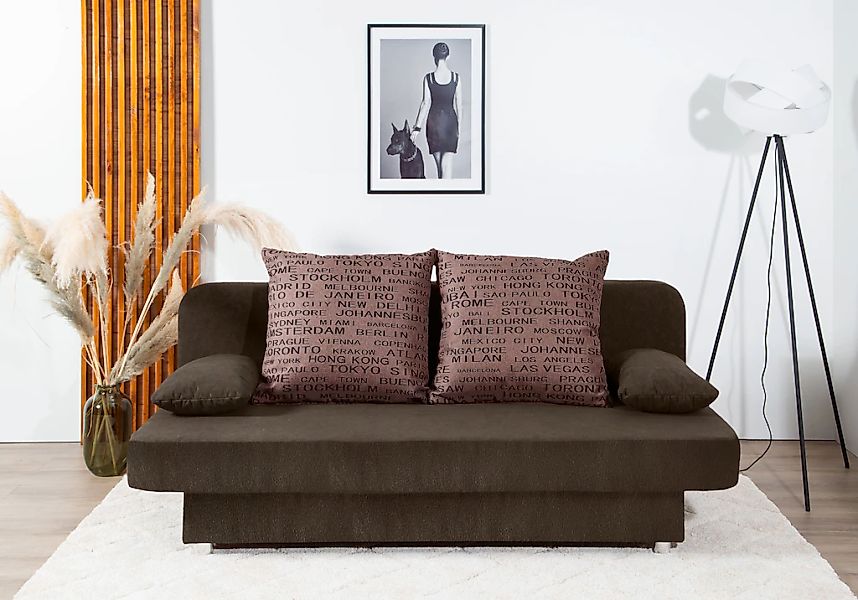 COLLECTION AB Schlafsofa "Ulla inkl. Bettfunktion und Bettkasten" inkl. Wen günstig online kaufen