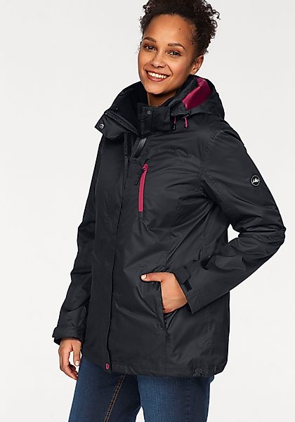 Polarino 3-in-1-Funktionsjacke 2 Stk. tlg. mit Kapuze Außenjacke: 3.000mm W günstig online kaufen