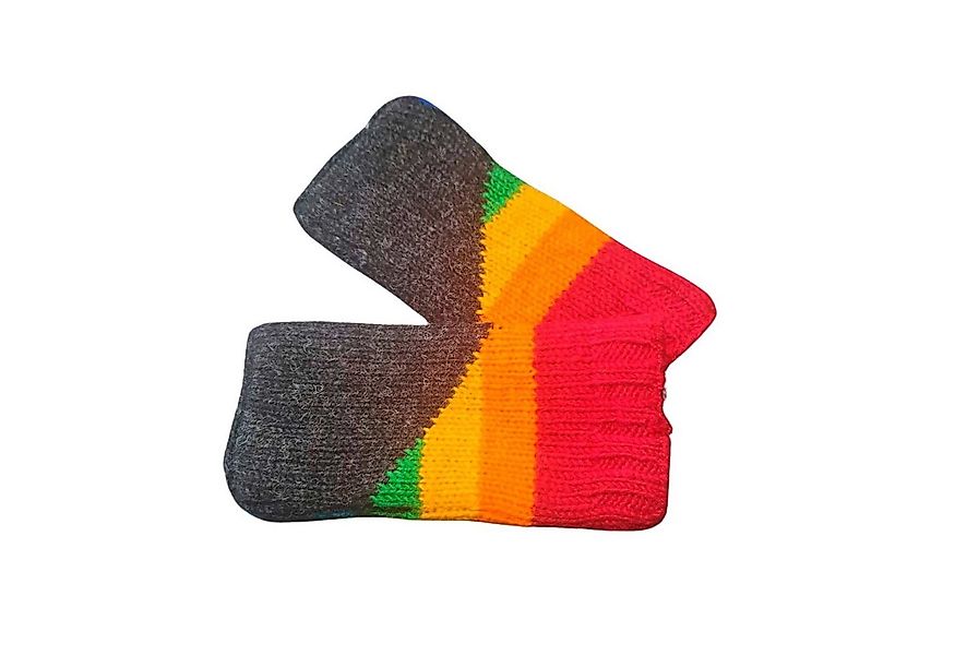 KUNST UND MAGIE Armstulpen Bunte Armstulpen Hand-/Pulswärmer Handschuhe Wol günstig online kaufen