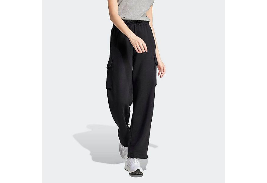 adidas Sportswear Sporthose W LIN FL CARGO (1-tlg) Cargohose mit flauschige günstig online kaufen
