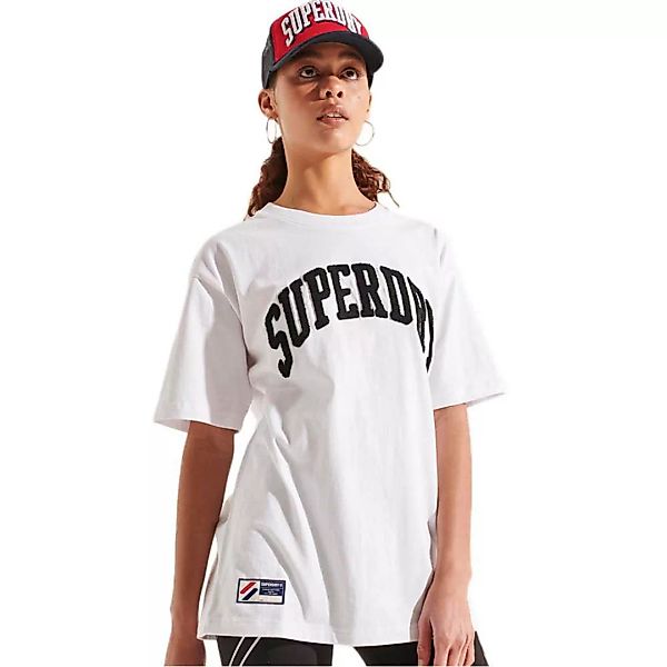 Superdry Varsity Arch Mono Kurzarm T-shirt XS Optic günstig online kaufen