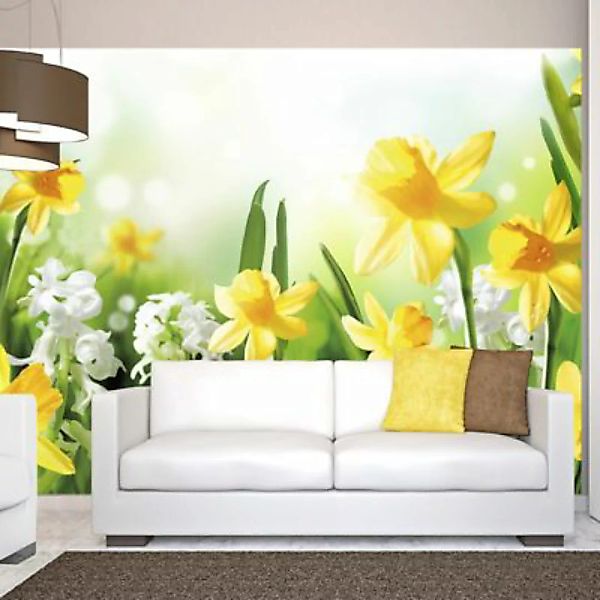 artgeist Fototapete Spring walk mehrfarbig Gr. 400 x 280 günstig online kaufen