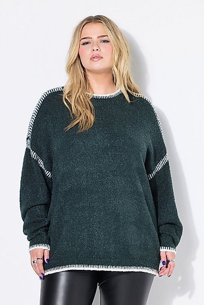 Studio Untold Strickpullover Pullover oversized Ziernähte günstig online kaufen